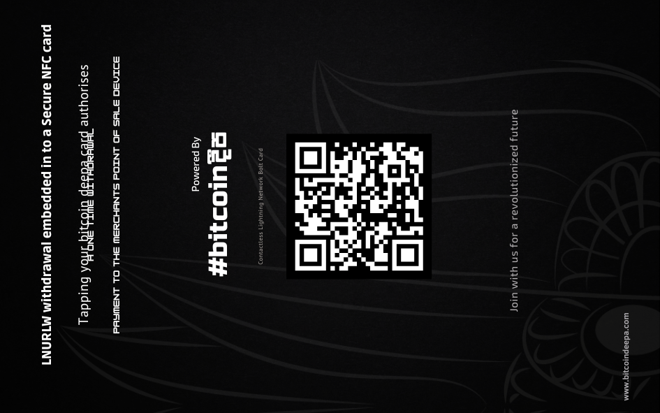 Bitcoin Deepa Card Back